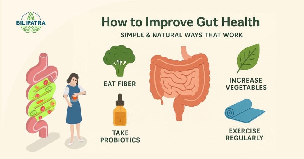 How to Improve Gut Health: 7 Simple & Natural Ways That Work