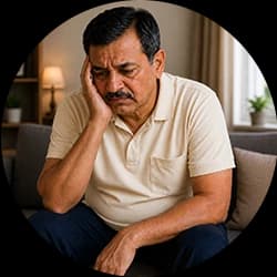 Common sign of high blood sugar: Irritability or Mood Swings