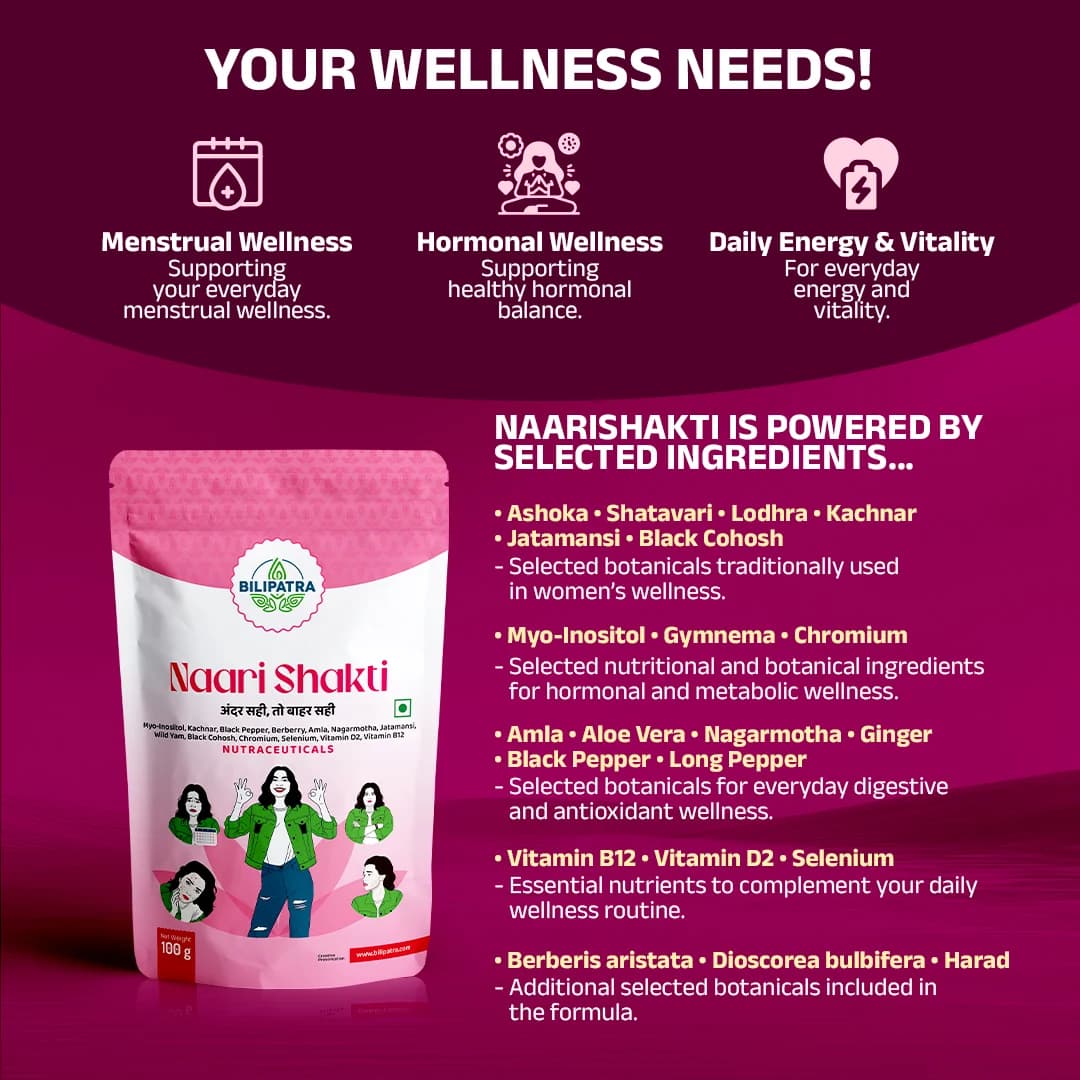 Naari Shakti Powder – Women's Wellness & Hormonal Support thumbnail 2