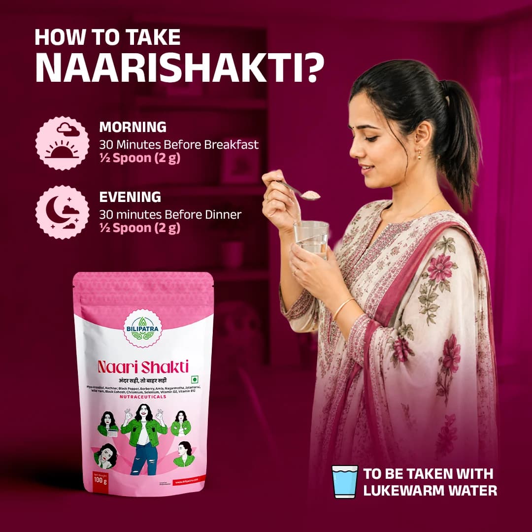 Naari Shakti Powder – Women's Wellness & Hormonal Support thumbnail 3